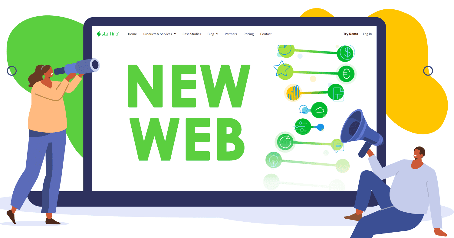 New Staffino web