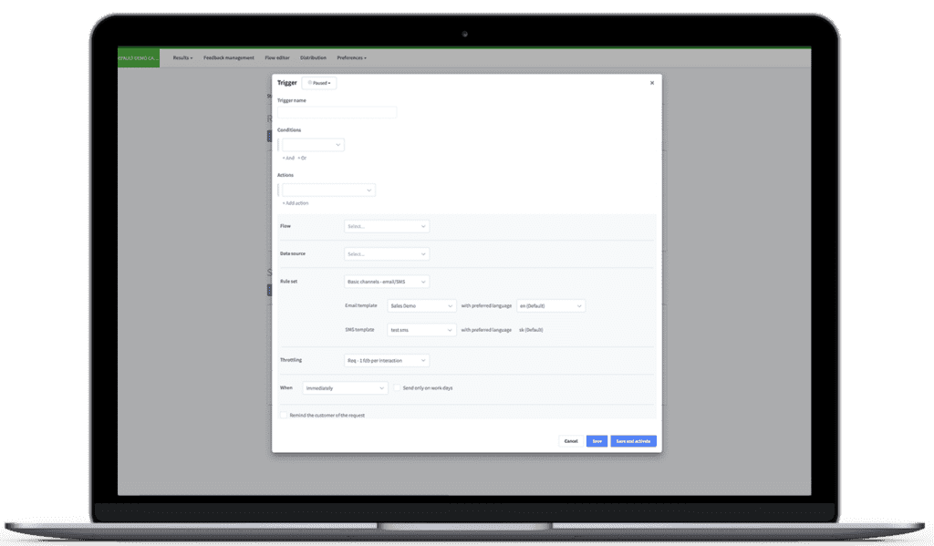 Staffino XM platform distribution