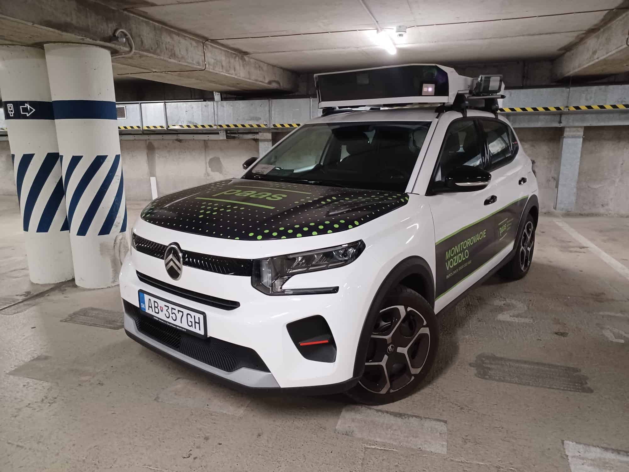 Scanning car PAAS